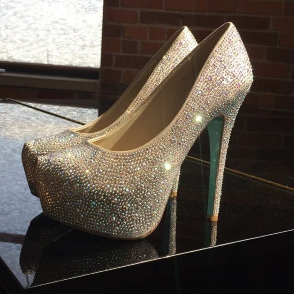 Betsey Johnson Something Blue Wish Heels
